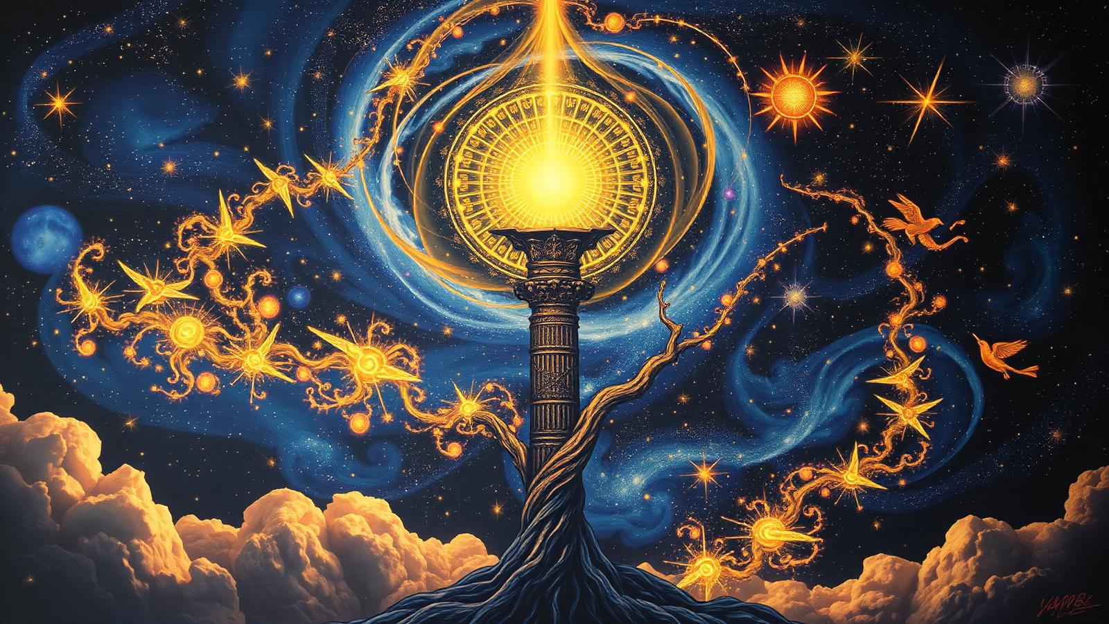 Skambha — the cosmic pillar supporting the universe