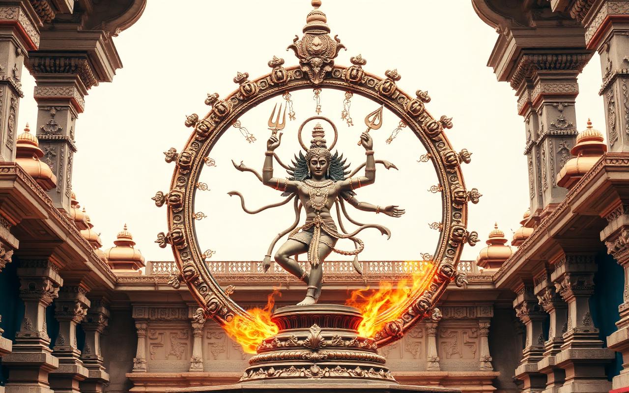 Nataraja in the Hall of Consciousness at Chidambaram